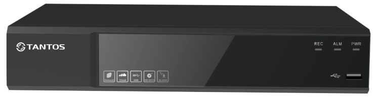 Видеорегистратор 16-ти канальный Tantos TSr-UV1622 (AHD/ (CVBS)/ TVI/ CVI/ IP)